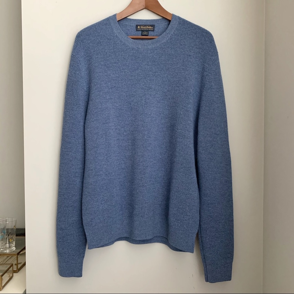 NWOT Brooks Brothers 100% merino wool sweater